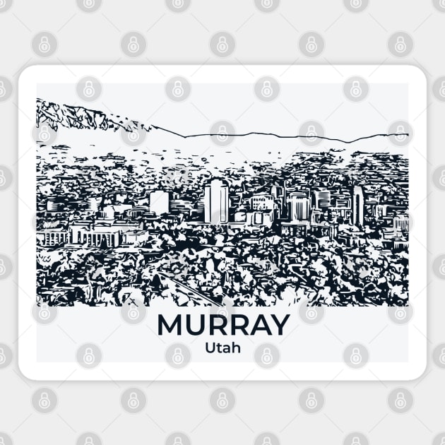 Murray - Utah Magnet by Lakeric